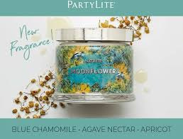 Świeca sojowa zapachowa Partylite Moonflower 3 knotowa czas palenia 45h