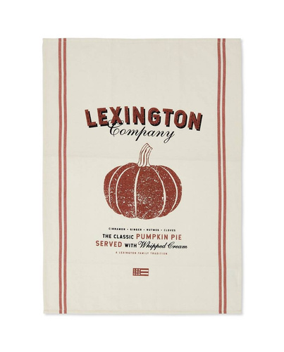 Lexington Ręcznik kuchenny Pumpkin Printed Organic Cotton Kitchen Towel 50x70cm Organiczna bawełna