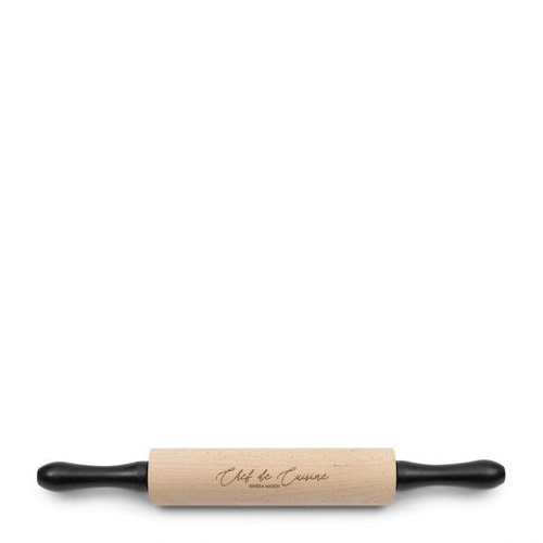 Riviera Maison wałek do ciasta drewniany Chef De Cuisine Rolling Pin buk 38cm