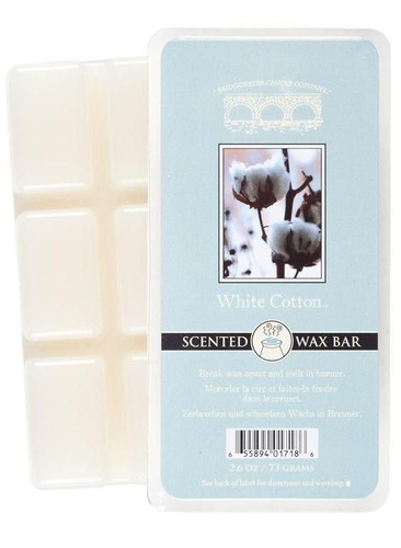 Bridgewater Candle wosk zapachowy White Cotton 13g 1 kostka.