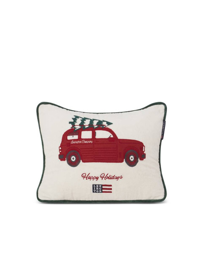 Lexington Poduszka świąteczna Holiday Car Organic Cotton Velvet 40x30 Pillow aksamit