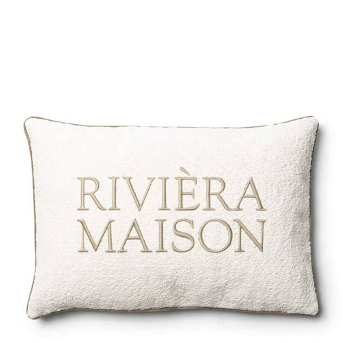 Riviera Maison Poszewka na poduszkę Riviera Maison Pillow Cover 65x45cm poliester kolor biały