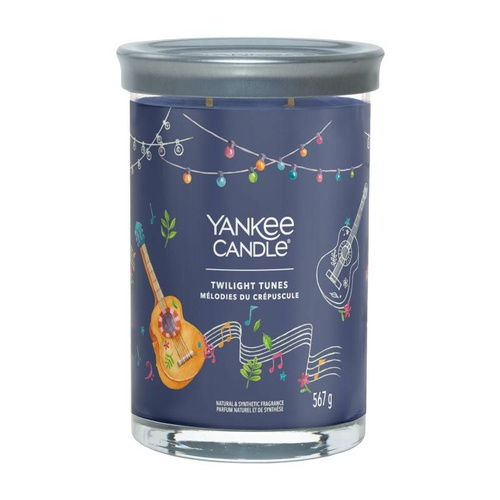 Yankee Candle Signature Świeca zapachowa Twilight Tunes duży tumbler 567g dwa knoty wosk sojowy