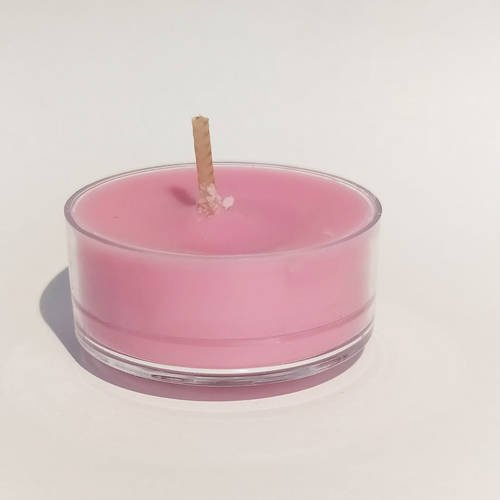 Partylite Tealight zapachowy Berry Vanilla Leśne Owoce z Wanilią różowy.