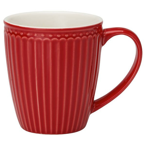 Green Gate Kubek czerwony Alice Mug Red Green Gate Everyday h 9,5cm