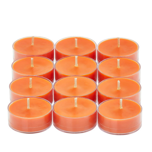 Partylite Tealight zapachowy Pumpkin Brandy Dyniowe Brandy kolor pomarańczowy 1 szt.