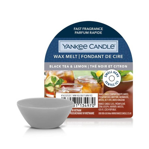 Yankee Candle wosk zapachowy Black Tea & Lemon 22g