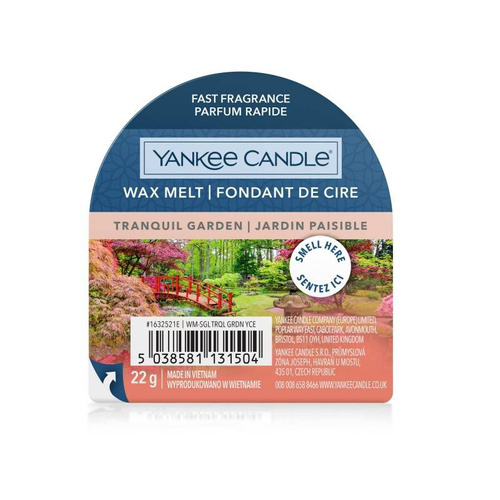 Yankee Candle wosk zapachowy Tranquil Garden 22g