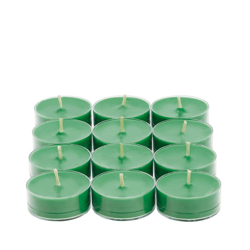 Partylite Tealight zapachowy Evergreen Fir Zelona Jodła ciemnozielony 1 szt