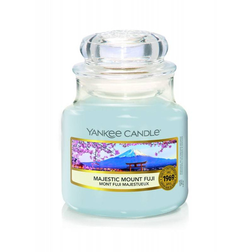 Yankee Candle Świeca zapachowa Majestic Mount Fuji słoik mały 104g.