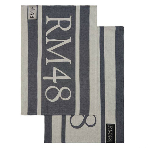 Ręcznik kuchenny Riviera Maison RM48 Tea Towel 2pcs 100% bawełna 70x50cm 