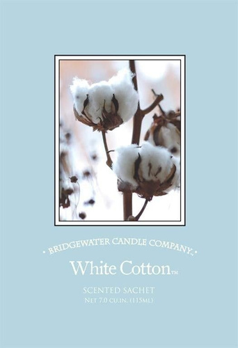 Bridgewater Candle, Saszetka zapachowa do szaf, White Cotton, 115g.