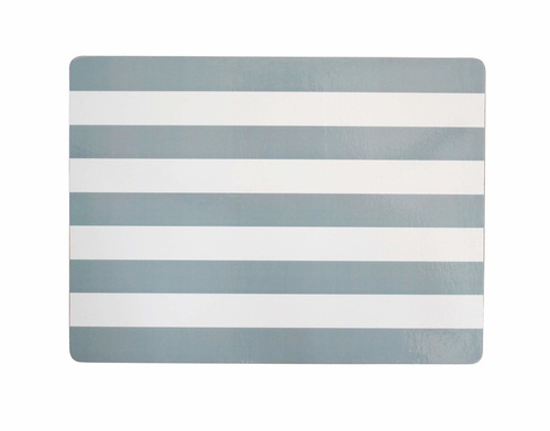 Krasilnikoff, podkładka, placemat, stripes grey, szare pasy, 40x30cm.