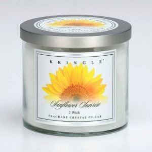 Kringle Candle Sunflower Sunrise świeca zapachowa ś tumbredniler 2 knoty 402g czas palenia 55h