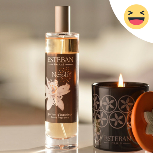 Esteban Paris Parfums świeca zapachowa Neroli naturalny wosk 170g