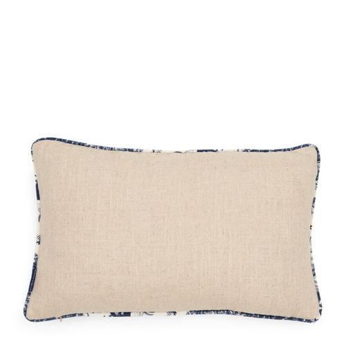 Riviera Maison Poszewka na poduszkę granatowa Joie De Vivre Pillow cover 50x30cm