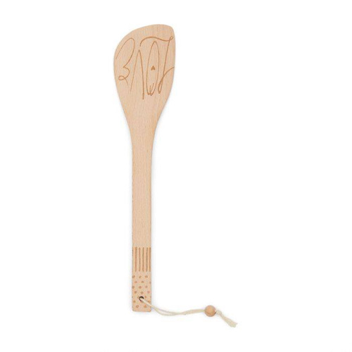 Szpatułka drewniana Riviera Maison Love to Cook Spatula 6,5x30cm buk.