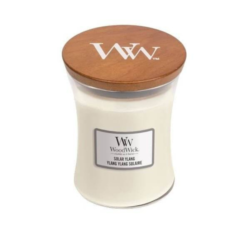 Świeca Woodwick Solar Ylang średnia 275g.